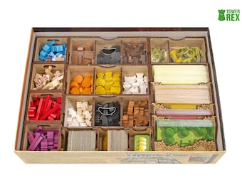 Agricola Organizer 2nd Edition, Agricola 2nd Edition Base Game Insert, Storage Solution Upgrade for Agricola