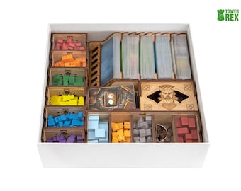 Architects Organizer, Architects Insert for West Kingdom Game, Age of Artisans Expansion Storage, Board Game Organizer Upgrade
