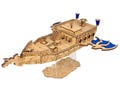 Flying Ship Terrain, Spelljammer DnD 28mm Terrain, Dungeons and Dragons, Pathfinder, TTRPG, Dungeon Master DM Gift, Nerdy Gifts product logo