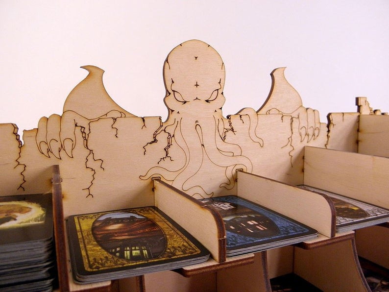 Card Holder for Arkham Horror Eldritch Horror Game Card Etsy