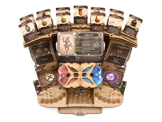 Buy Gloomhaven Player Board, Dashboard Compatible With Gloomhaven/frosthaven  Board Games, Gloomhaven Accessories, Organization for Gloom Online in India  