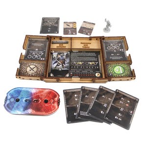 Tablero de juego para Frosthaven, compatible con el juego de mesa Frosthaven, mejora de accesorios, regalo para frikis y nerds.