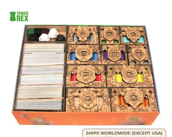 Organizer for Root + All Expansions, Storage Insert Compatible with Board Game, Accessories Upgrade, Nerdy Gifts