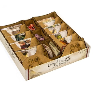 Legend of the Five Rings Organizer, Einsatz für das Legend of the Five Rings Brettspiel, Legend of the Five Rings Aufbewahrungslösung Upgrade