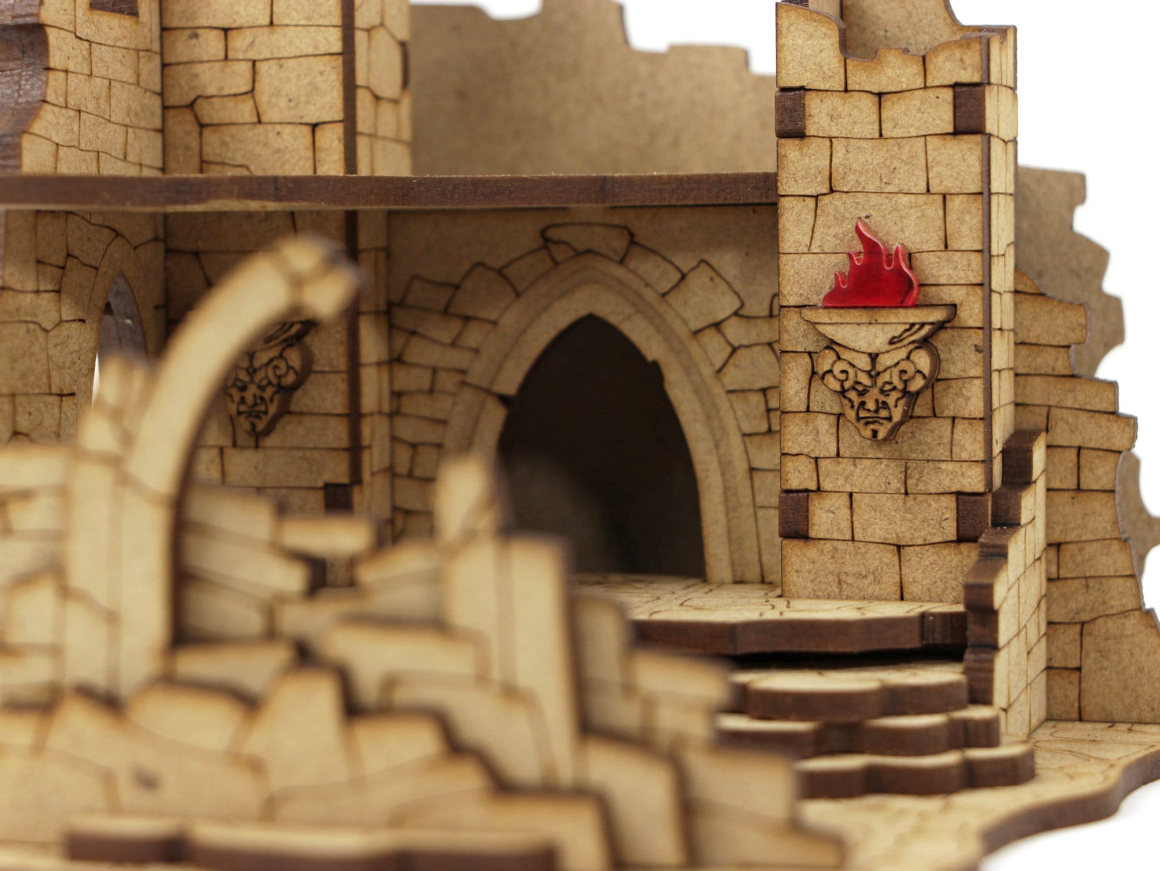 Entrance Into the Dungeon Fantasy Terrain 28mm Scale - Etsy