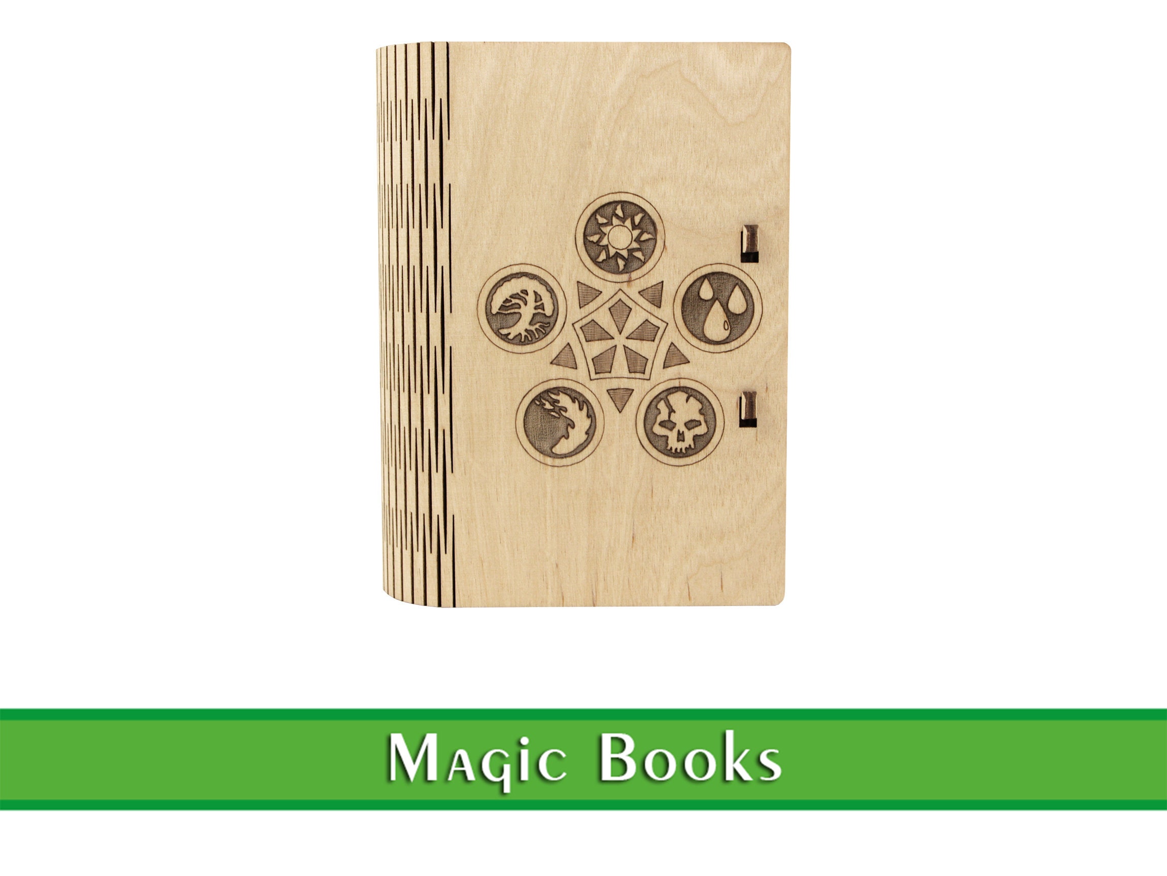 Magic The Gathering Card Deck Box MTG Card Storage Etsy