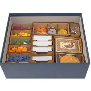 Organizer for Viticulture Essential Edition, Storage Insert Compatible with Board Game, Accessories Upgrade, Nerdy Gifts