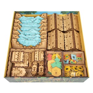 Organizador para Hamlet Edición Deluxe, Inserto para el juego de mesa Hamlet, Organizador para el juego de mesa Hamlet, Producto no oficial