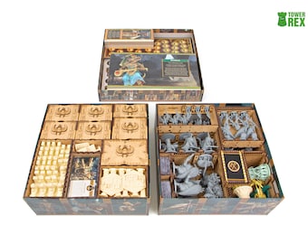 Opbergvak voor Ankh Gods of Egypt & alle uitbreidingen, compatibel met het bordspel, accessoire-upgrade, cadeau voor nerds