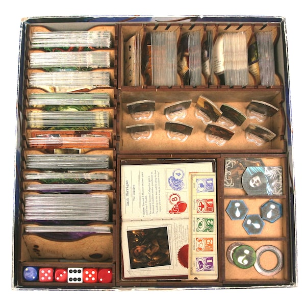 Eldrich Horror Organizer, Insert for Eldritch Horror Board Game, Eldritch Horror Base Game Thematic Storage Solution Upgrade