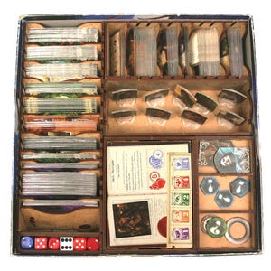 Organizer for Eldritch Horror + One Any Expansion, Storage Insert Compatible with Board Game, Accessories Upgrade, Nerdy Gifts