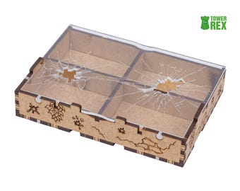 Board Game Organizer, Card Storage Box, Playing Card Holder, Board Game Insert, Deck Box, Dice Holder
