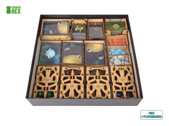 Dune: Imperium insert, with expansions by Hextra
