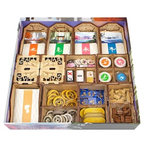 Organizer für Iki, Einsatz für Iki-Basisbrettspiel, Upgrade der Iki-Aufbewahrungslösung