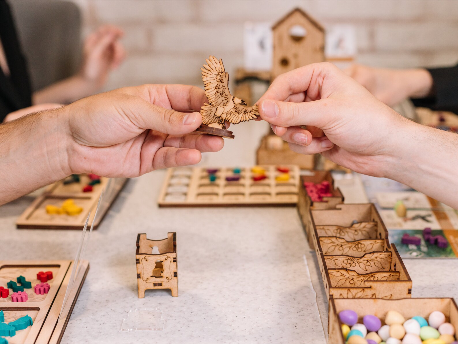 Wingspan Organizer All Expansion Wood Insert for Wingspan Etsy