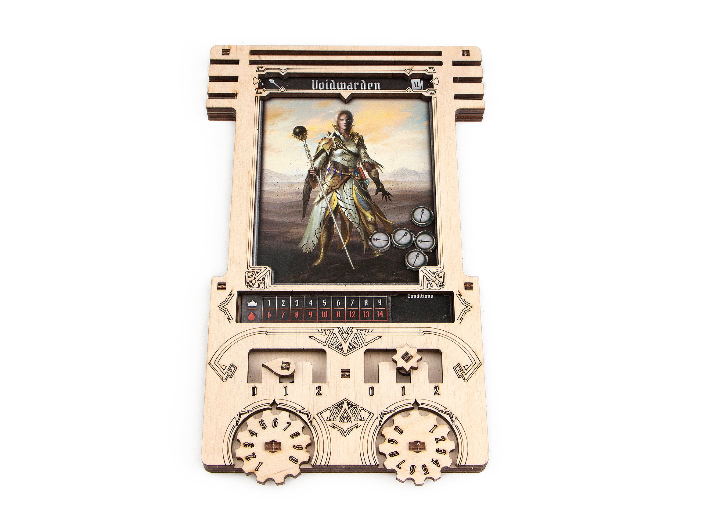 Gloomhaven Jaws of the Lion Portable Player Board, Token and Character Organization for Gloomhaven Jaws of the Lion