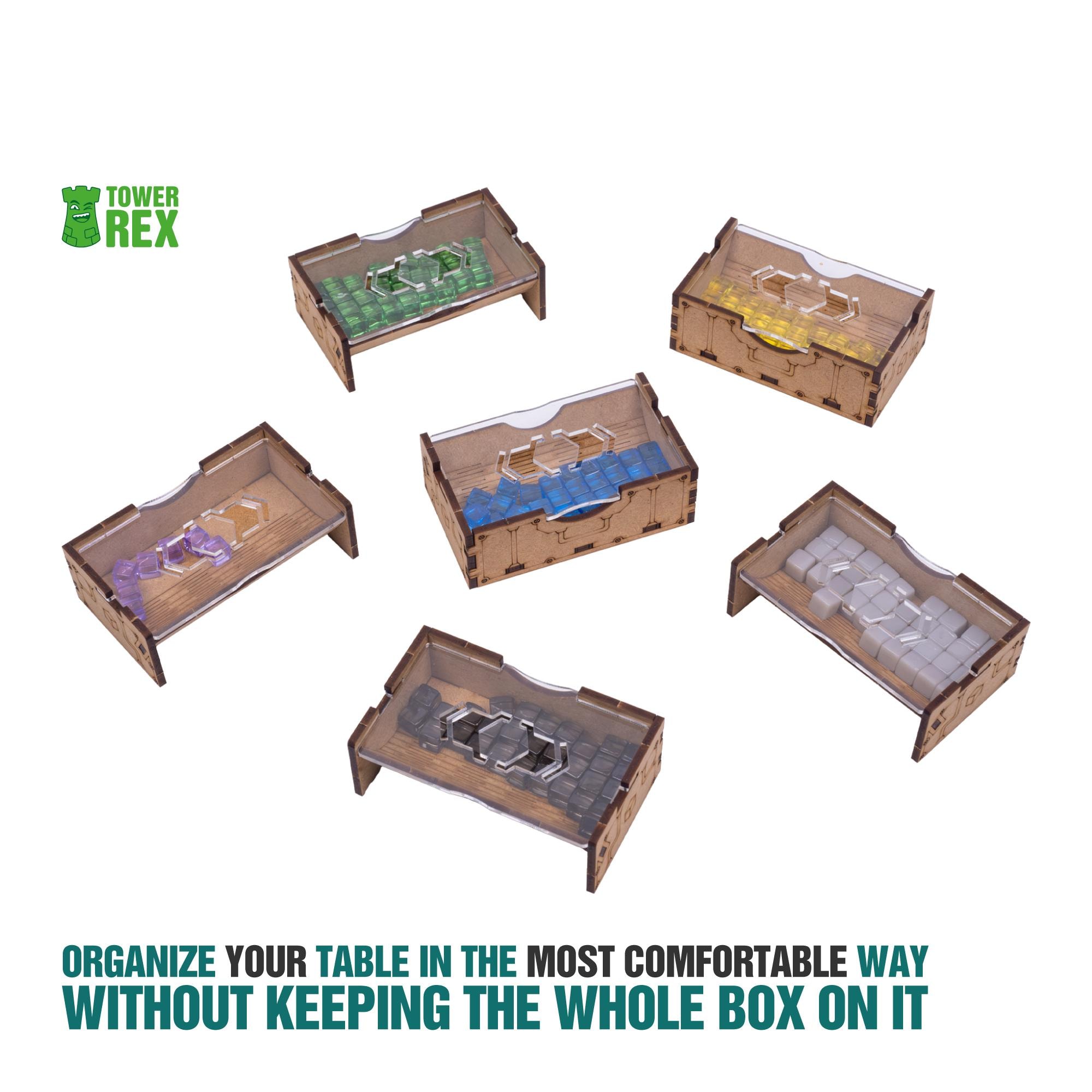 Organizer for It's a Wonderful World + Expansions, Board