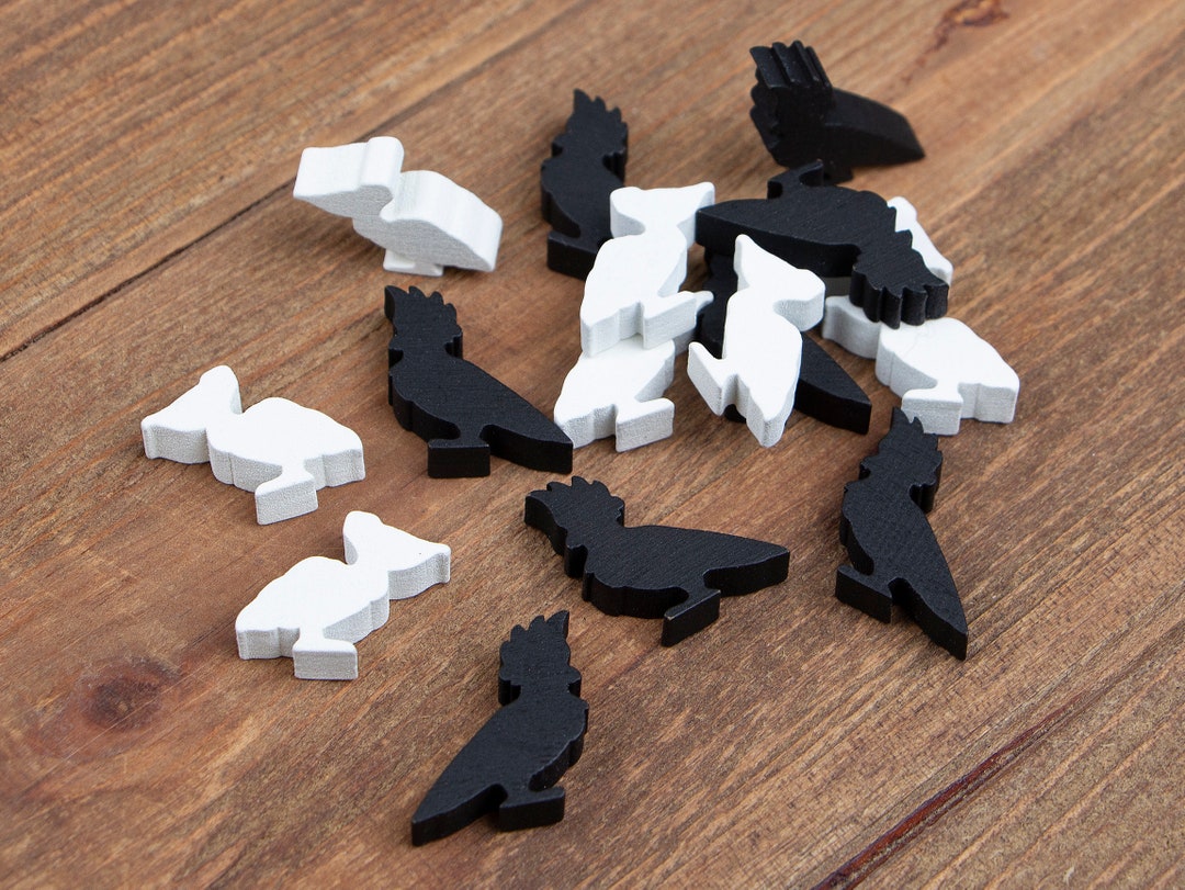 Wingspan Asia Token Set From Towerrex, Tokens Compatible With Wingspan