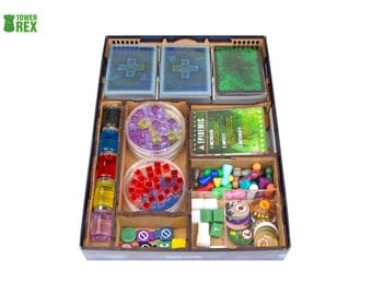Pandemic + All-In Organizer, Insert for Pandemic Board Game & Token Bundle, Pandemic + All Expansions Organizer Upgrade