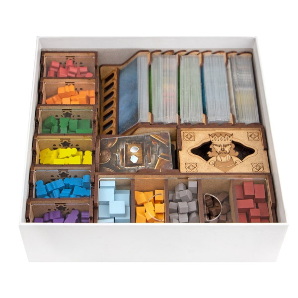 Architects Organizer + Expansions, Insert for Architect of the West Kingdom, Architects of the West Kingdom Artisans and Legacy Storage