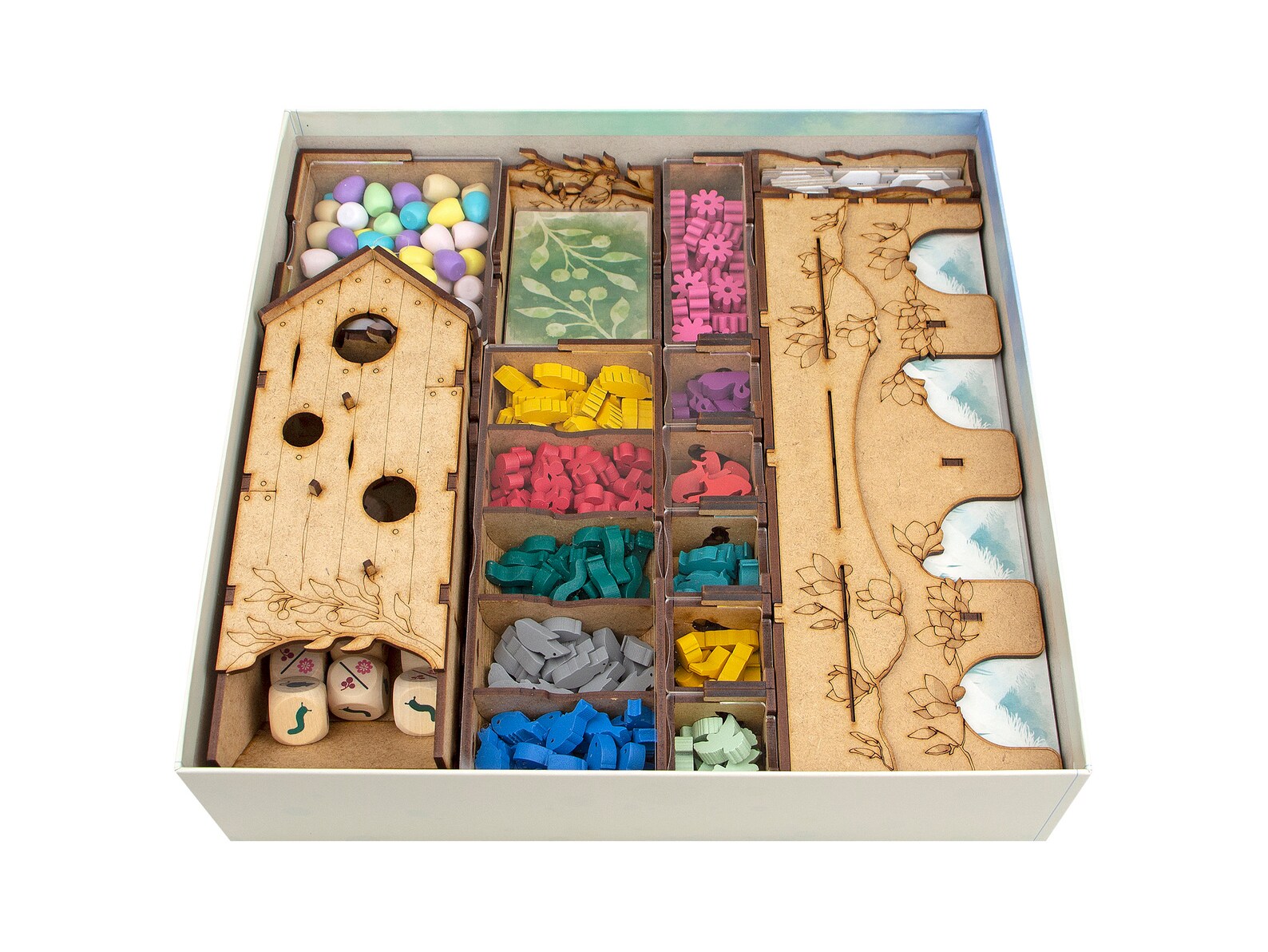 Wingspan Organizer All Expansion Wood Insert for Wingspan Etsy Canada