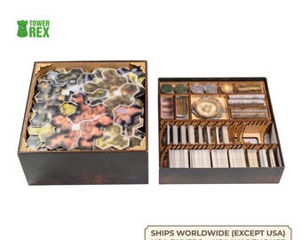 Organizer for Lord of the Rings Journeys in Middle Earth and Expansion, Insert Compatible with LotR, Accessory Upgrade, Nerdy Gifts