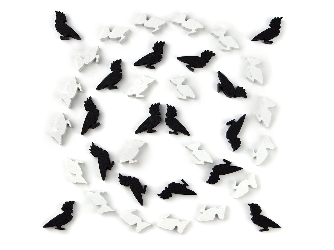 Wingspan Asia Token Set From Towerrex, Tokens Compatible With Wingspan