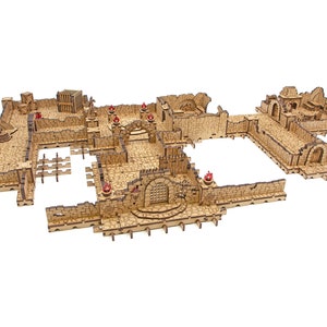Darkest Dungeon Set Modulaire HDF Terreinset, 28mm Terrein, TRPG, Dungeons & Dragons, DnD, Pathfinder, Miniatuurterrein