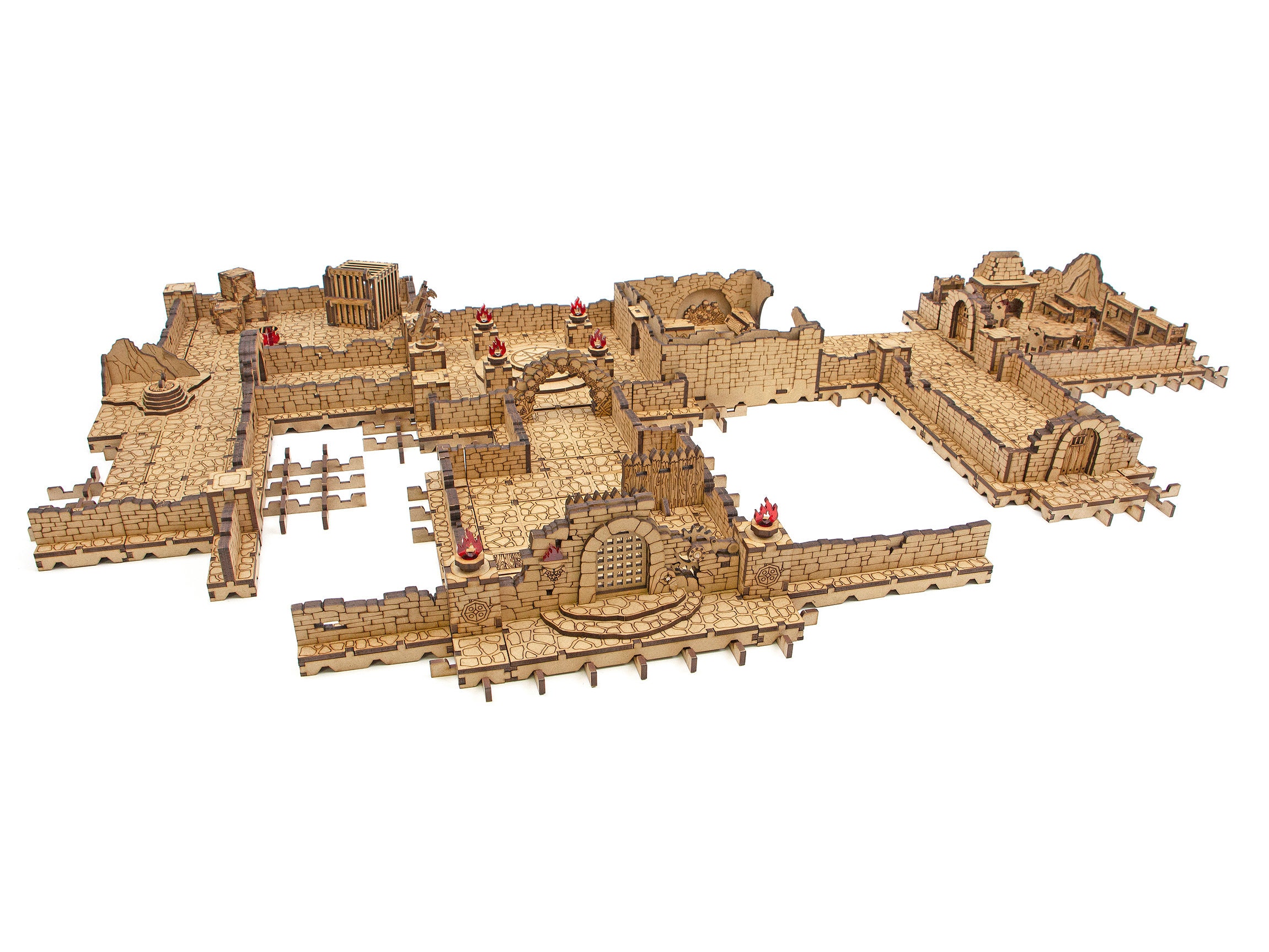 Darkest Dungeon Set Modular MDF/HDF Terrain Set 28mm Scale Etsy Australia