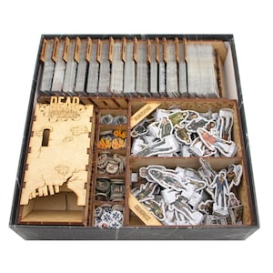 Organizzatore per Dead of Winter: Crossroads + Dice Tower, inserto portaoggetti compatibile con giochi da tavolo, serata di gioco, accessorio regalo per giocatori da tavolo