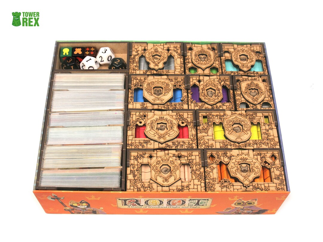 Root All Expansions Organizer, Root Board Game Organizer Allin, Root