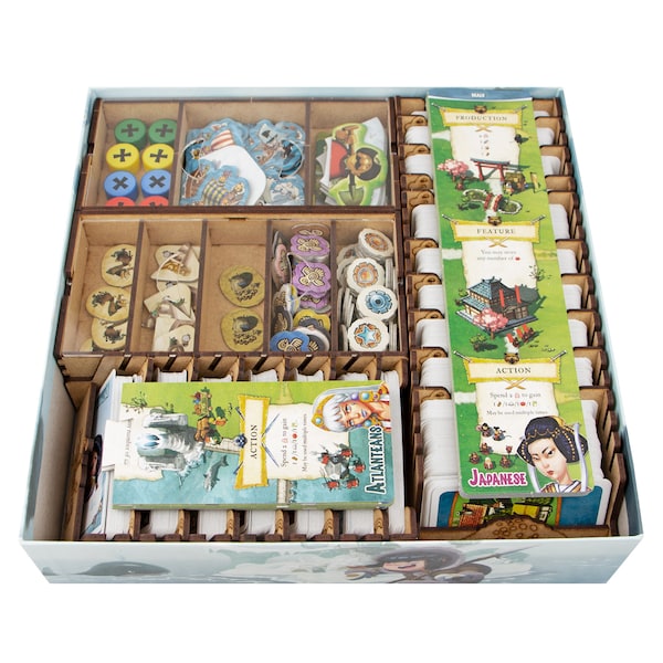 Imperial Settlers + Expansions Organizer, Empires of the North + Expansions Organizer, Imperial Settlers + Expansions Storage Solution