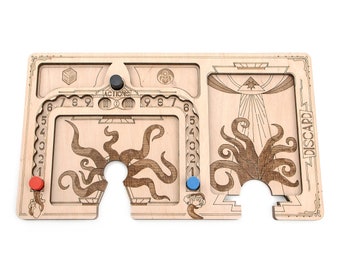 Playerboard for Arkham Horror LCG, Dashboard compatible with Arkham Horror LCG Board Game, Accessories Upgrade, Tabletop Gamer Gift