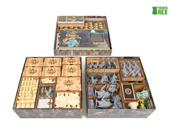 Ankh Organizer & All Expansions, Ankh Gods of Egypt Organizer All-In Pledge, Ankh Gods of Egypt Storage Solution Upgrade