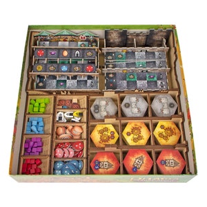 Praga Caput Regni Organizer, Insert for Praga Caput Regni Base Board Game, Praga Caput Regni Storage Solution Boardgame