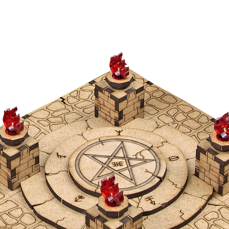 Dark Altar Fantasy Terrain, 28mm Terrain, Dungeon Terrain, RPG, Dungeons & Dragons image 4