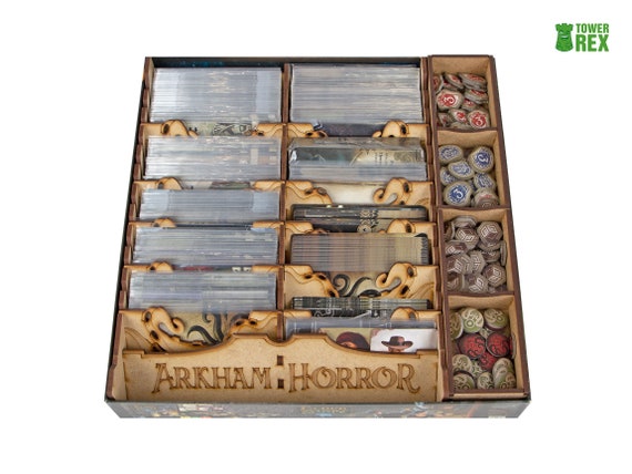 Arkham Horror LCG Organizer Expansions, Insert for Arkham Horror LCG Board  Game and Expansions, Arkham Horror Storage Solution Upgrade 