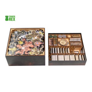 Organizer für „Der Herr der Ringe: Reisen durch Mittelerde“ und Erweiterungen, Einsatz kompatibel mit LotR, Geschenkzubehör für Tabletop-Gamer