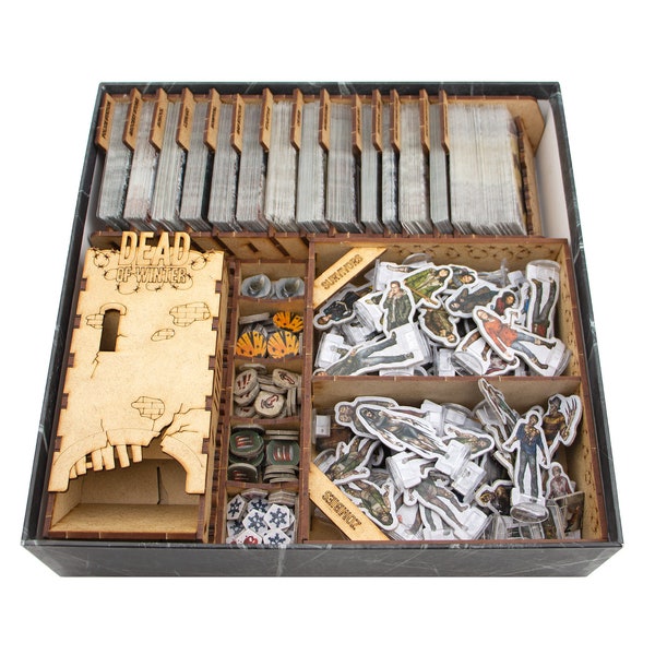 Dead of Winter: Crossroads Organizer, Insert for Dead of Winter Crossroads Board Game, Dead of Winter Crossroads Storage Solution