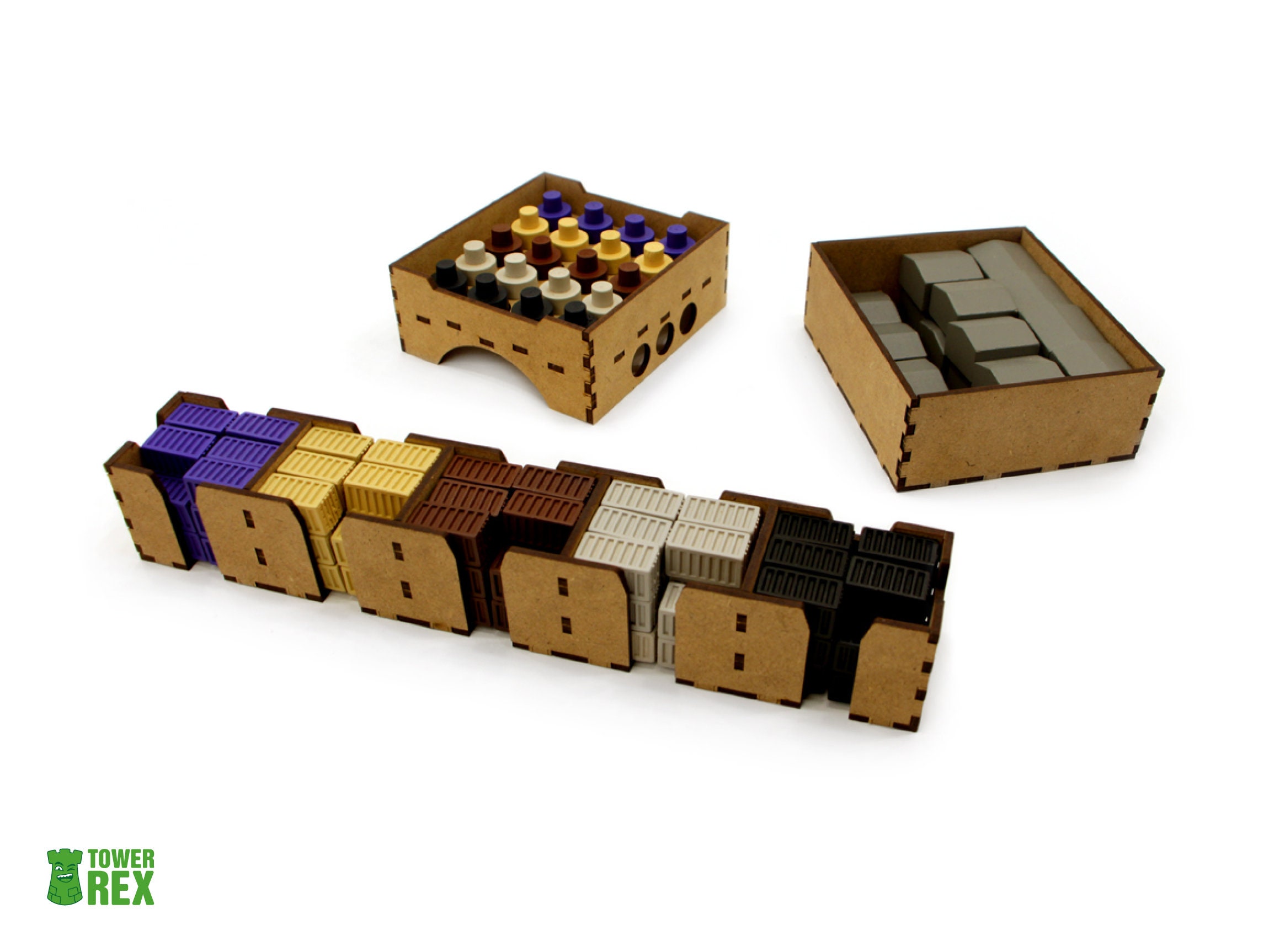 Insert Suitable for Container Board Game Port Manager's Etsy