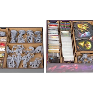 Etherfields + Expansions Organizer, Insert for Etherfields Board Game and Kickstarter Expansions, Unofficial Product