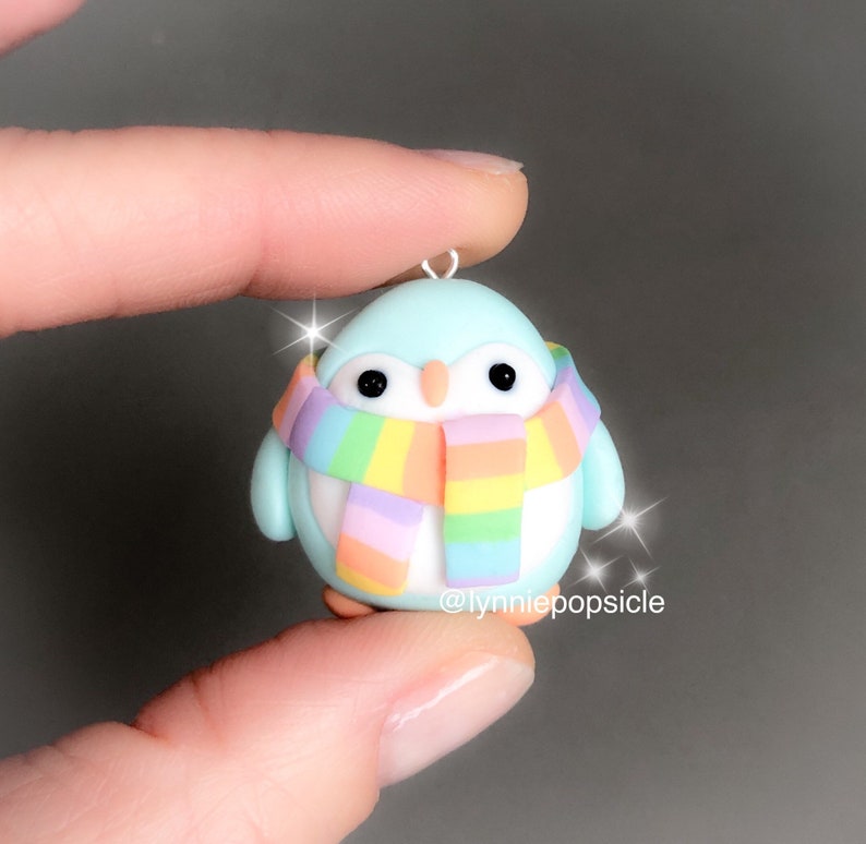 Kawaii Same day shipping Penguin charm cute charms penguin polymer clay Max 45% OFF