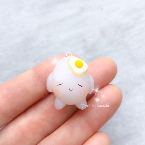 Susse Ei Mann Charme Polymer Clay Charms Kawaii Charms Etsy