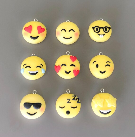 Sunglass Waffle Clay Charm Kawaii CharmsPolymer ClayPlanner Charms