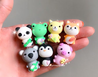 Kawaii Animal Charms Animal Charms Cute Animal Charm - Etsy Kawaii Animal Charms Animal Charms Cute Animal Charm - Etsy