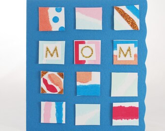 arts and crafts mothers day card
