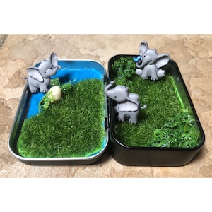 Elephant Plat Tin