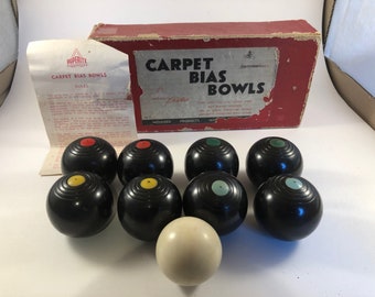 miniature carpet bowls