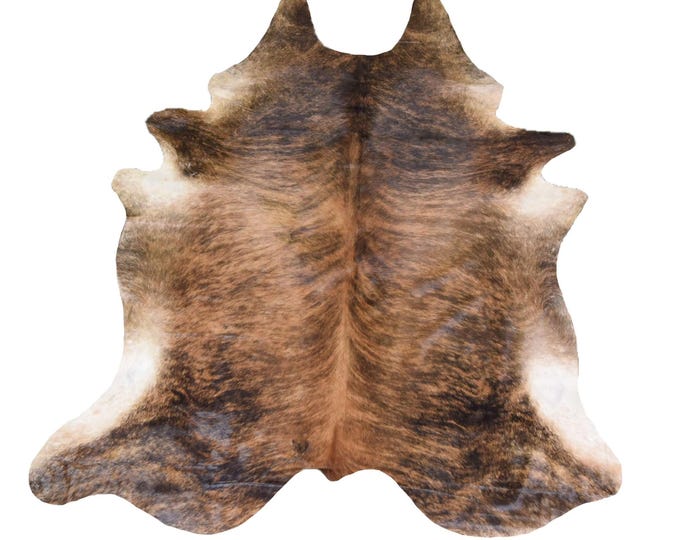 Premium Cowhide Rug Brindle Genuine, Top Quality- BEST PRICES