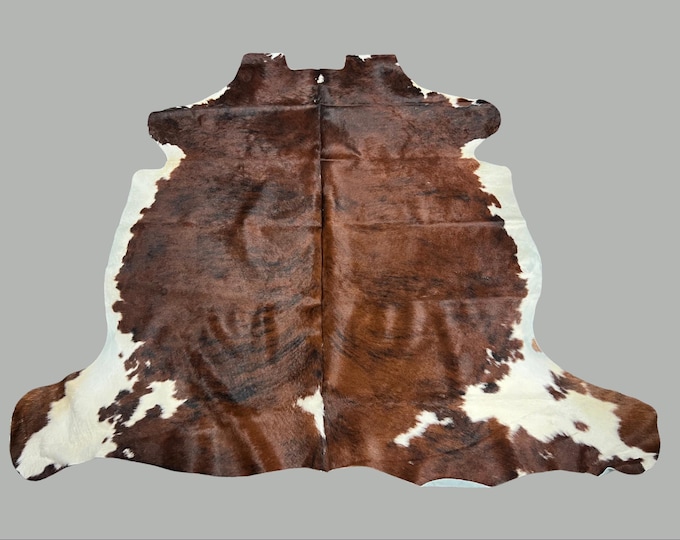 100% Genuine Cowhide Brindle Rug, Western Style - Handpicked and Unique Hide